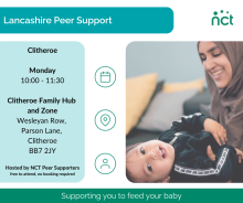 Image showing Clitheroe group details on a Monday at Clitheroe Family Hub BB7 2JY