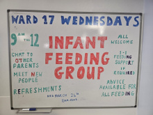 Image showing Infant Feeding Group at Royal Lancaster Infirmary, Ward 17, Day Room. Wednesday from 9am - 12pm.